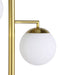 Sena 66 - inch Spherical Bulb Tree Metal Floor Lamp Gold - Walo Furniture