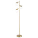 Sena 66 - inch Spherical Bulb Tree Metal Floor Lamp Gold - Walo Furniture