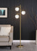 Sena 66 - inch Spherical Bulb Tree Metal Floor Lamp Gold - Walo Furniture