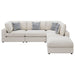 Serene 5 - piece Upholstered Modular Sectional Sofa Beige - Walo Furniture