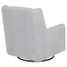 Serra Boucle Upholstered Swivel Glider Recliner Dove Grey - Walo Furniture