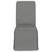 Shawna Upholstered Skirted Side Chair Light Grey (Set of 2) - Walo Furniture