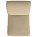 Shawna Upholstered Skirted Side Chair Light Khaki (Set of 2) - Walo Furniture