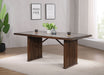 Sherwood 72 - inch Rectangular Dining Table Brown - Walo Furniture