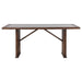 Sherwood 72 - inch Rectangular Dining Table Brown - Walo Furniture