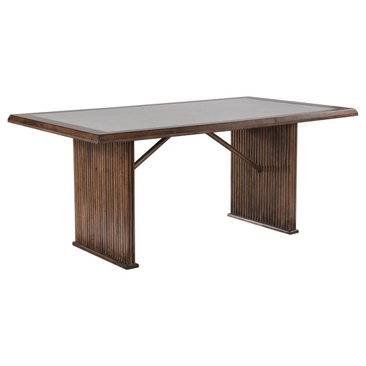 Sherwood 72 - inch Rectangular Dining Table Brown - Walo Furniture