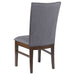 Sherwood Upholstered Dining Side Chair Grey (Set of 2) - Walo Furniture