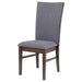 Sherwood Upholstered Dining Side Chair Grey (Set of 2) - Walo Furniture