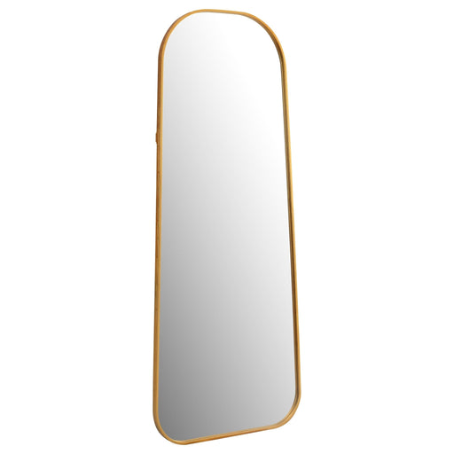 Simeon 24 x 59 Inch Full Length Floor Mirror Antique Gold - Walo Furniture