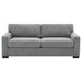 Simpson Upholstered Sofa Sleeper with Queen Mattress Grey - Walo Furniture