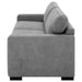 Simpson Upholstered Sofa Sleeper with Queen Mattress Grey - Walo Furniture