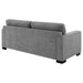 Simpson Upholstered Sofa Sleeper with Queen Mattress Grey - Walo Furniture