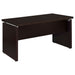 Skylar 83 - inch L - Shaped Office Computer Desk Cappuccino - Walo Furniture