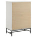 Sonora 4 - drawer Bedroom Chest White - Walo Furniture