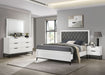 Sonora 4 - piece California King Bedroom Set White - Walo Furniture