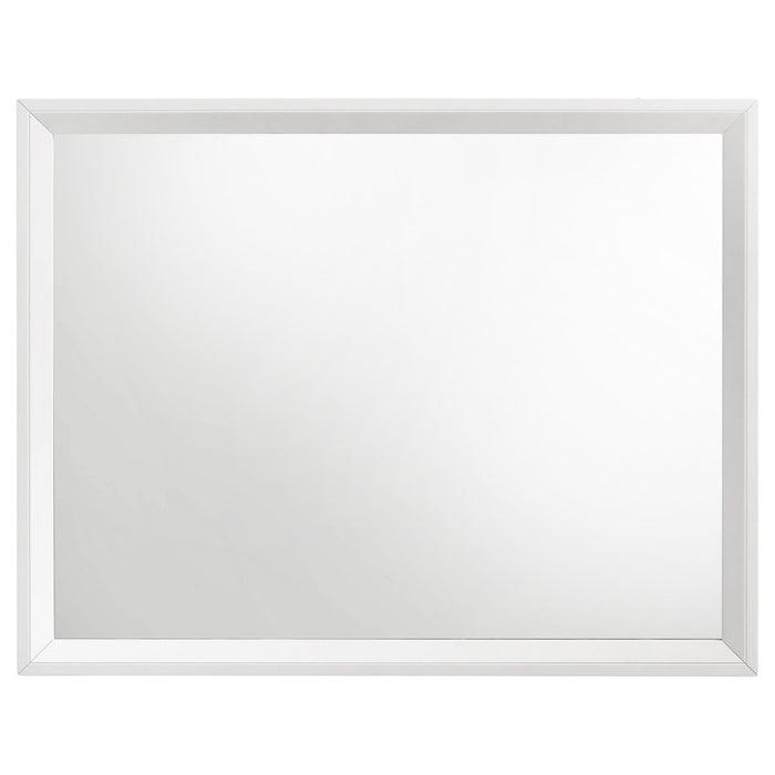 Sonora Dresser Mirror White - Walo Furniture