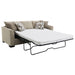 Storey Upholstered Sleeper Sectional Chaise Sofa Camel - Walo Furniture