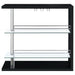 Prescott Rectangular Home Wine Table Black High Gloss - Walo Furniture 