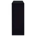 Prescott Rectangular Home Wine Table Black High Gloss - Walo Furniture 