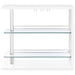 Prescott Rectangular Home Bar Table White High Gloss - Walo Furniture 