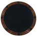 Marietta Round Dining and Billiard Poker Game Table Tobacco - Walo Furniture 