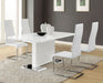 Montclair Upholstered Dining Side Chair White (Set of 4) - Walo Furniture 