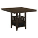 Jaden Square 47-inch Counter Height Dining Table Espresso - Walo Furniture 