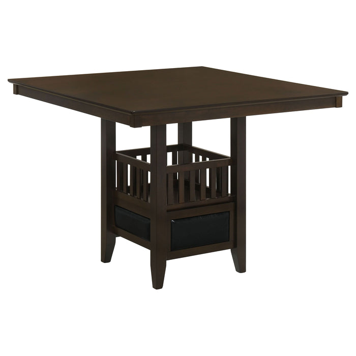 Jaden 5-piece Square Counter Height Dining Set Espresso - Walo Furniture 