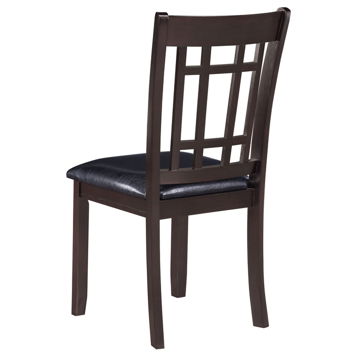 Lavon Wood Dining Side Chair Espresso (Set of 2) - Walo Furniture 