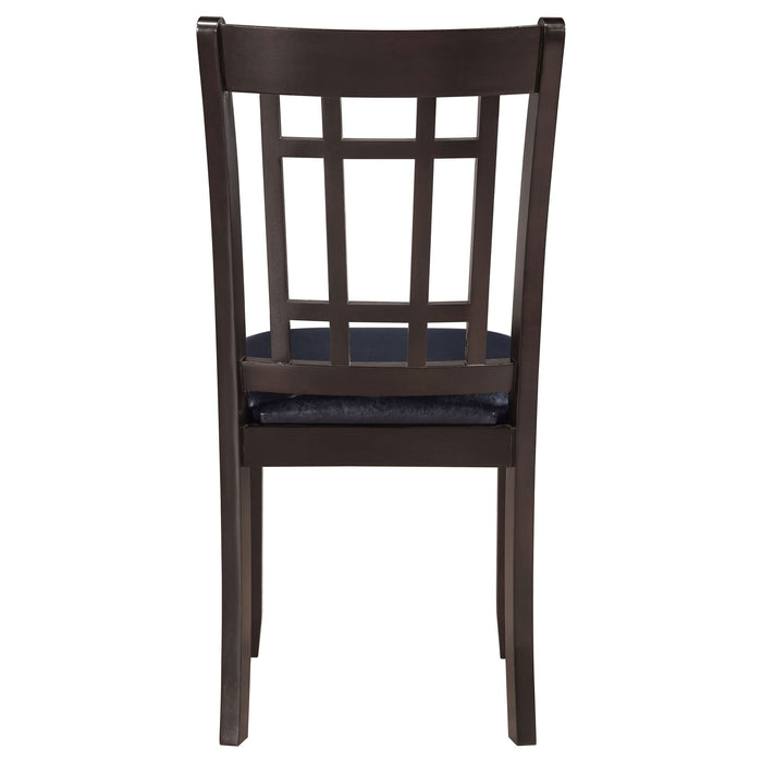 Lavon Wood Dining Side Chair Espresso (Set of 2) - Walo Furniture 