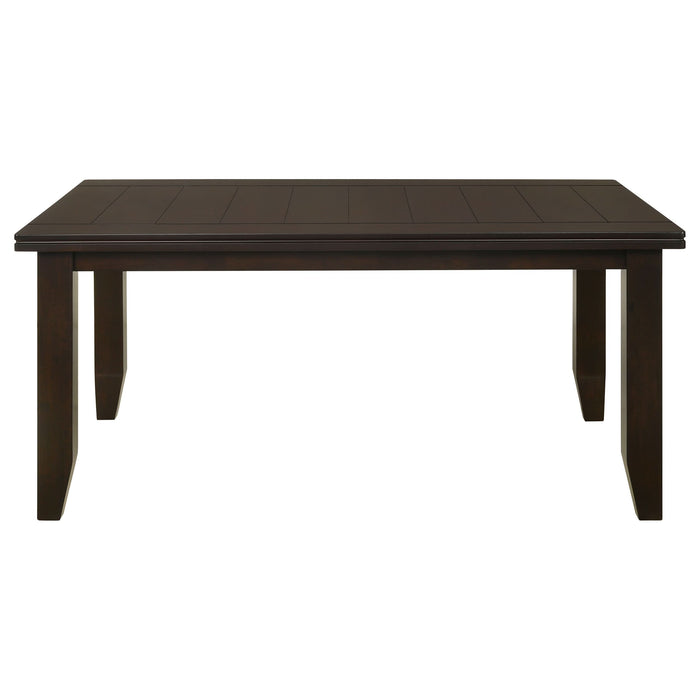 Dalila Rectangular 66-inch Wood Dining Table Cappuccino - Walo Furniture 