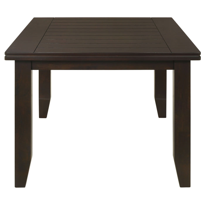 Dalila Rectangular 66-inch Wood Dining Table Cappuccino - Walo Furniture 