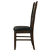 Dalila Wood Dining Side Chair Cappuccino (Set of 2) - Walo Furniture 