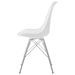 Juniper Polypropylene Dining Side Chair White (Set of 2) - Walo Furniture 