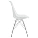 Juniper Polypropylene Dining Side Chair White (Set of 2) - Walo Furniture 