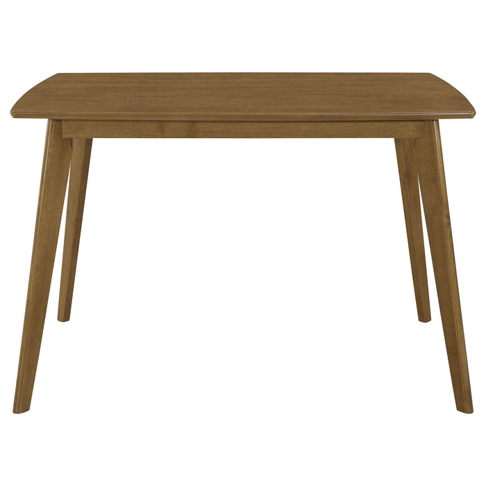 Kersey Rectangular 47-inch Wood Dining Table Chestnut - Walo Furniture 