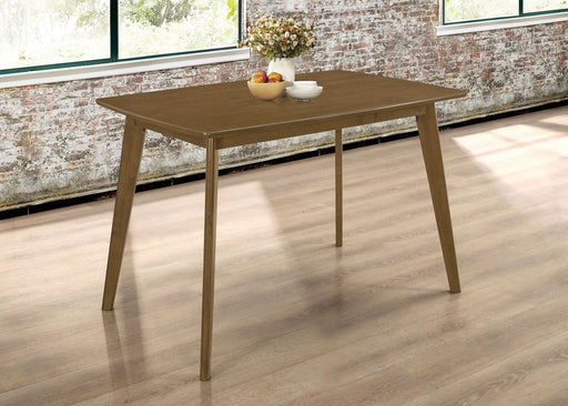 Kersey Rectangular 47-inch Wood Dining Table Chestnut - Walo Furniture 