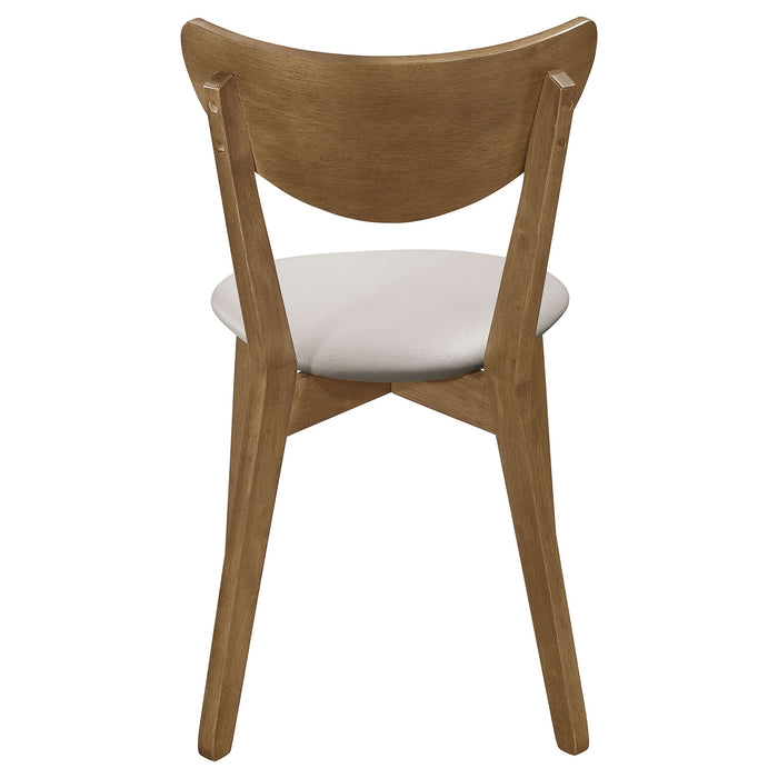 Kersey Wood Dining Side Chair Chestnut (Set of 2) - Walo Furniture 