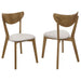 Kersey Wood Dining Side Chair Chestnut (Set of 2) - Walo Furniture 