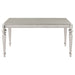 Bling Game 86-inch Extension Dining Table Metallic Platinum - Walo Furniture 