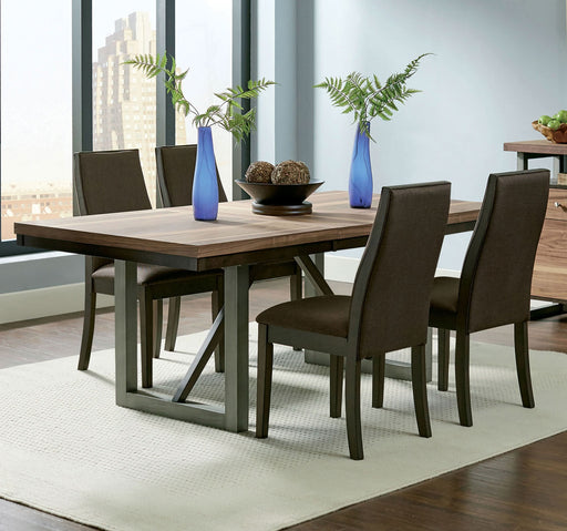 Spring Creek 5-piece Rectangular Dining Table Set Chocolate - Walo Furniture 