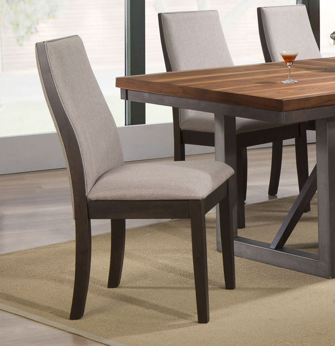 Spring Creek Upholstered Dining Chair Taupe (Set of 2) - Walo Furniture 