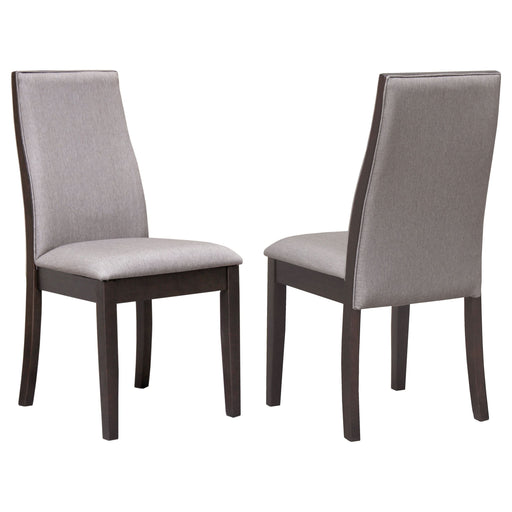 Spring Creek Upholstered Dining Chair Taupe (Set of 2) - Walo Furniture 