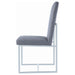 Mackinnon Upholstered Dining Side Chair Grey (Set of 2) - Walo Furniture 