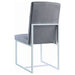 Mackinnon Upholstered Dining Side Chair Grey (Set of 2) - Walo Furniture 