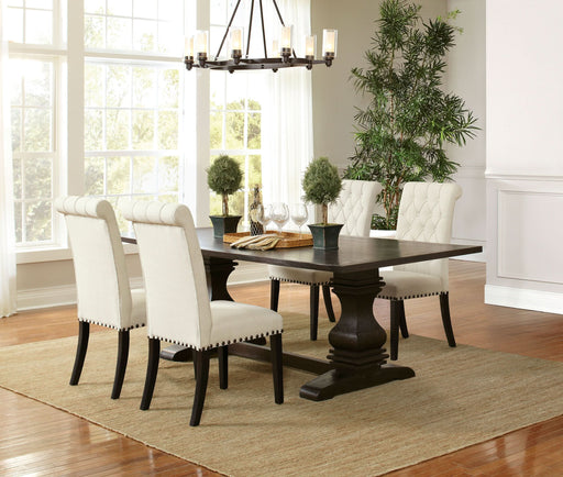 Parkins 5-piece Rectangular Dining Table Set Rustic Espresso - Walo Furniture 