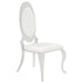 Anchorage Upholstered Dining Chair Cream White (Set of 2) - Walo Furniture 