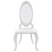 Anchorage Upholstered Dining Chair Cream White (Set of 2) - Walo Furniture 