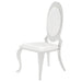 Anchorage Upholstered Dining Chair Cream White (Set of 2) - Walo Furniture 