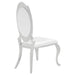 Anchorage Upholstered Dining Chair Cream White (Set of 2) - Walo Furniture 